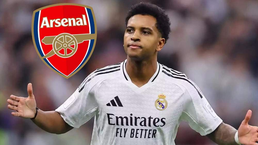 Rodrygo Goes Arsenal logo