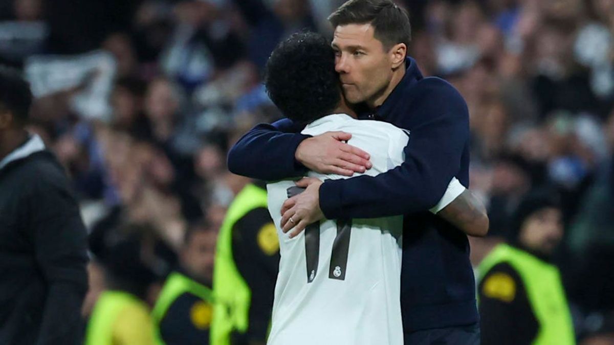 Xabi Alonso and Rogrygo Goes